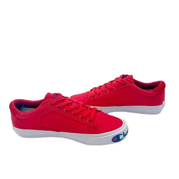 Champion Life™ Fringe Lo Canvas Scarlet Red Sneakers CP100553M Youth 6 NWOT - Picture 9 of 12